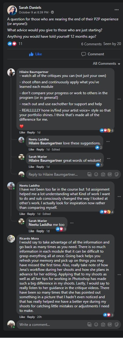 FB Post What Would You Have Told Yourself 12 Months Ago?